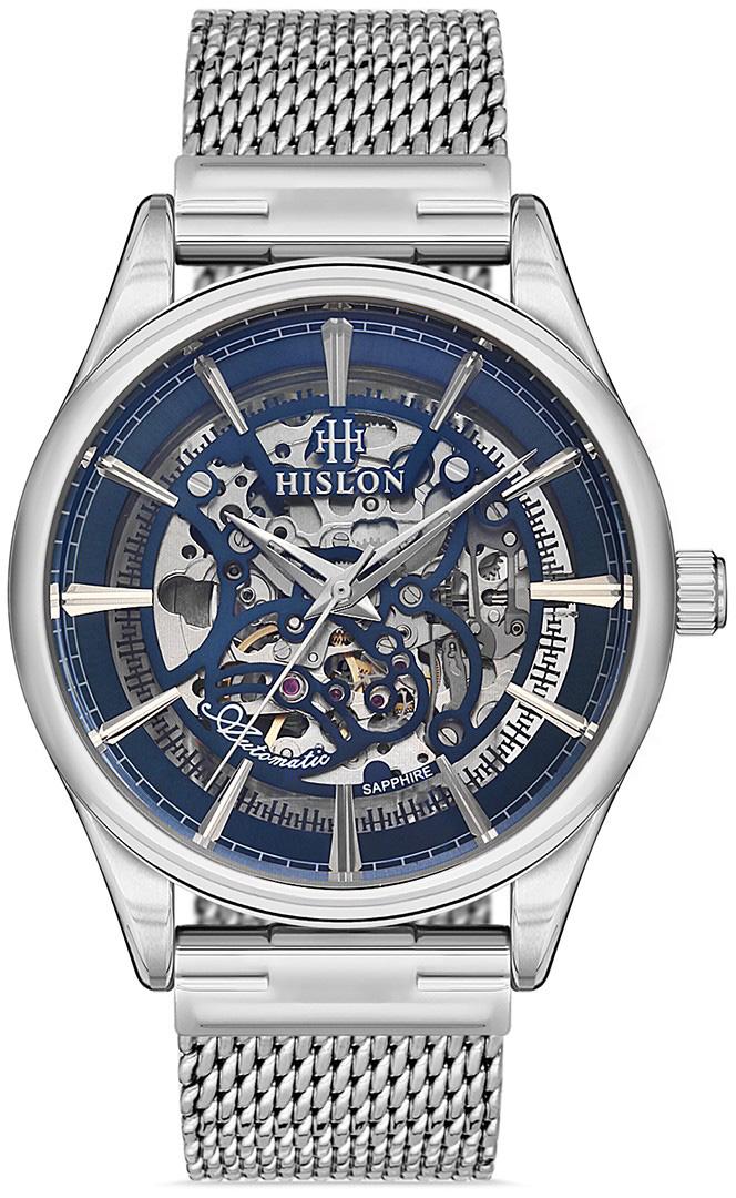 Hislon SD101S-16SM 44 mm Çelik Kordon Analog Erkek Kol Saati