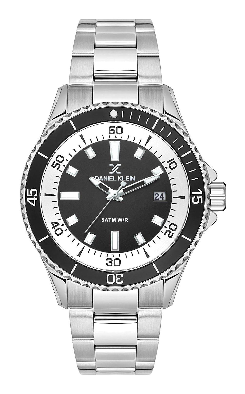 Daniel Klein DK.1.13684-1 Takvimli 44 mm Metal Kordon Analog Erkek Kol Saati
