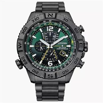 Citizen AT8227-56X Takvimli Si̇yah Çelik Kordon Analog Erkek Kol Saati