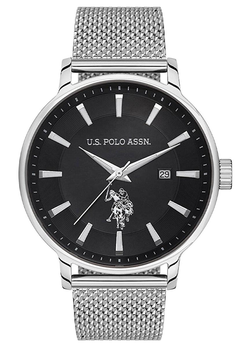 U.S. Polo Assn USPA1070-03 Takvimli 42 mm Çelik Kordon Analog Erkek Kol Saati