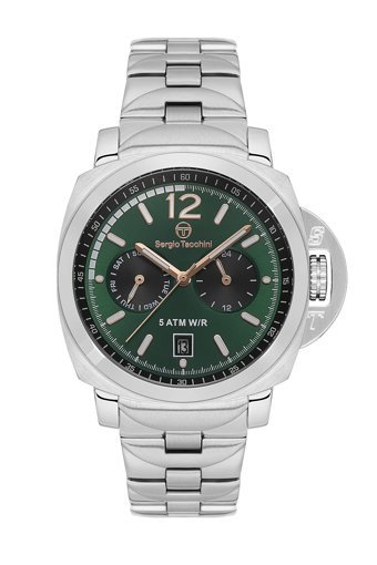 Sergio Tacchini ST.1.10413.4 Takvimli 44 mm Çelik Kordon Analog Erkek Kol Saati