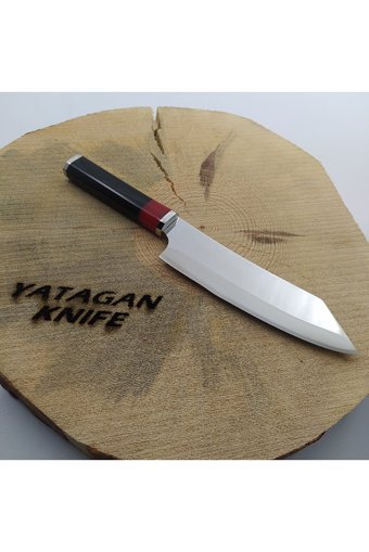 göcen Profesyonel Santoku Şef Bıçağı Seti 2'li , Mutfak Bıçağı, Isme Özel Hediye