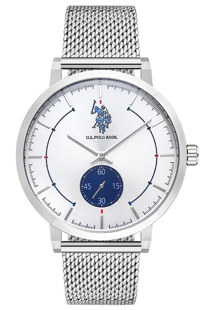 U.S. Polo Assn USPA1012-04 43 mm Çelik Kordon Analog Erkek Kol Saati