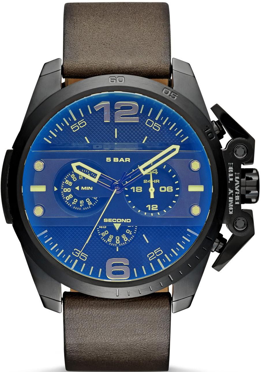 Diesel DZ4364 Takvimli 42 mm Kahverengi Deri Kordon Analog Kol Saati