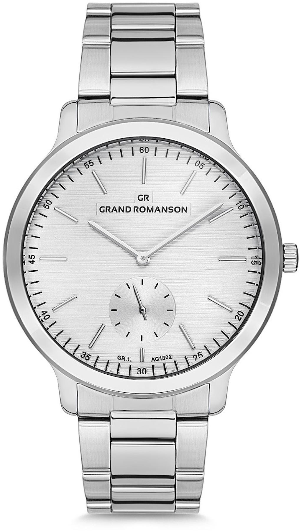 Romanson GR.1.AG1302.10 42 mm Çelik Kordon Analog Kol Saati
