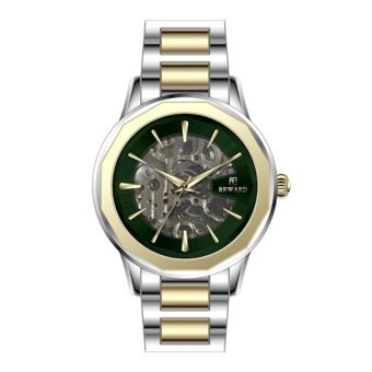 Reward RWA.144482 45 mm Gri-Sarı Çelik Kordon Analog Erkek Kol Saati