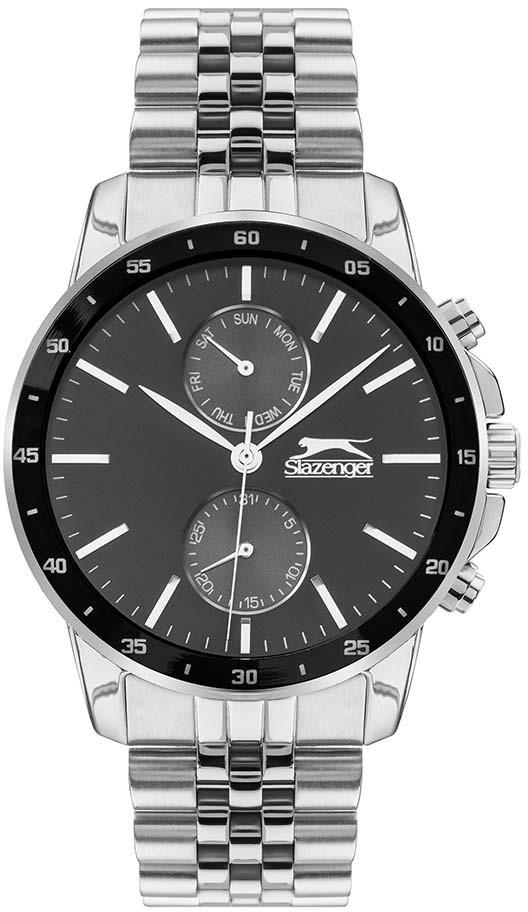 Slazenger SL.09.1989.2.04 Takvimli 42 mm Metal Kordon Analog Kol Saati