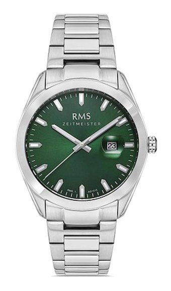 Romanson RMS.1.AG1513.04 Takvimli Çelik Kordon Analog Erkek Kol Saati