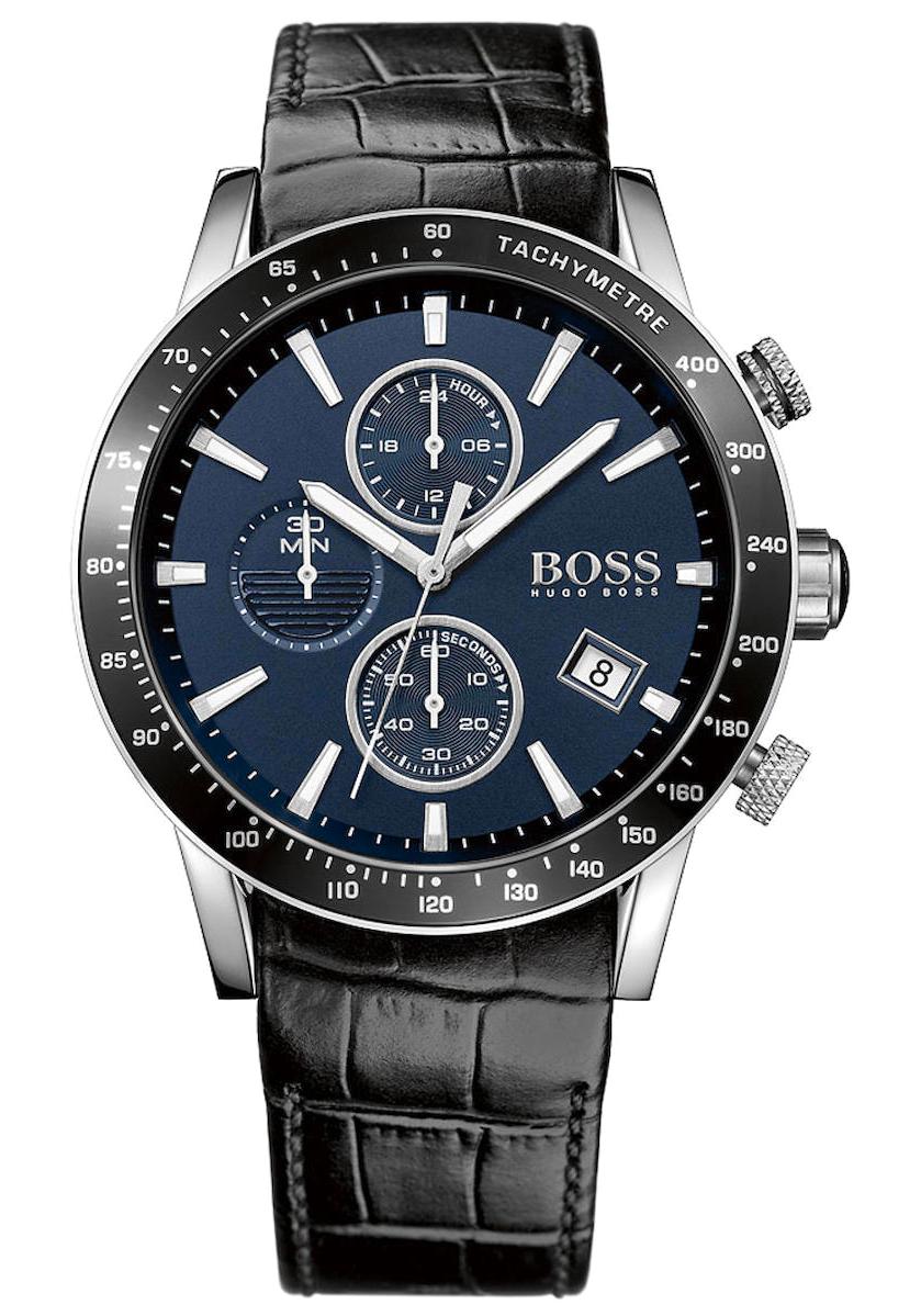 Boss Watches HB1513391 Takvimli 44 mm Siyah Deri Kordon Analog Erkek Kol Saati