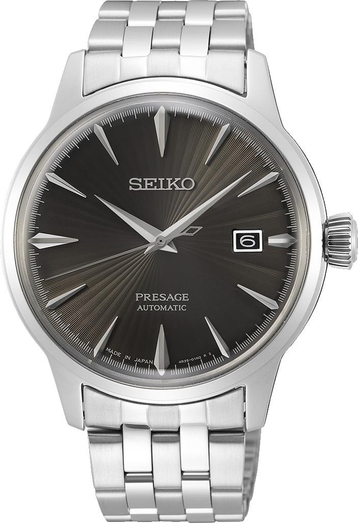 Seiko SRPE17J Takvimli 41 mm Çelik Kordon Analog Erkek Kol Saati