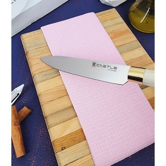 Castle Kitchen Nergis Serisi 3'Lü Mutfak Bıçak Seti ( Börek Salata - Doğrama - Sivri Şef )