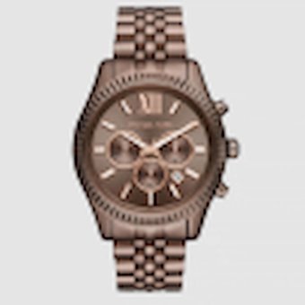 Michael Kors MK8522 Takvimli 44 mm Kahverengi Çelik Kordon Analog Erkek Kol Saati