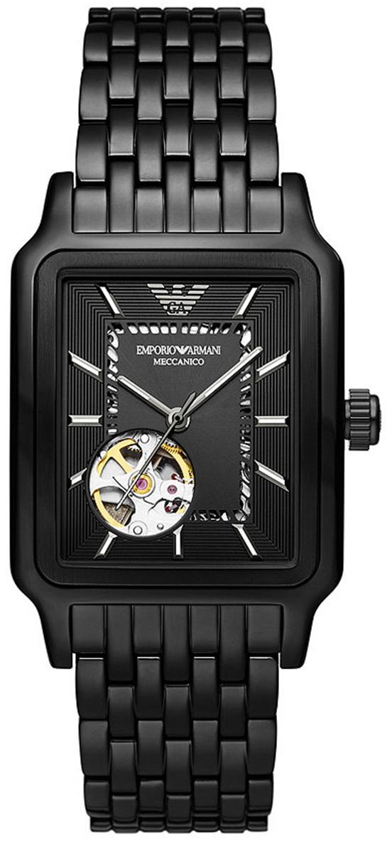 Emporio Armani AR60058 Takvimli 36 mm Siyah Çelik Kordon Analog Erkek Kol Saati