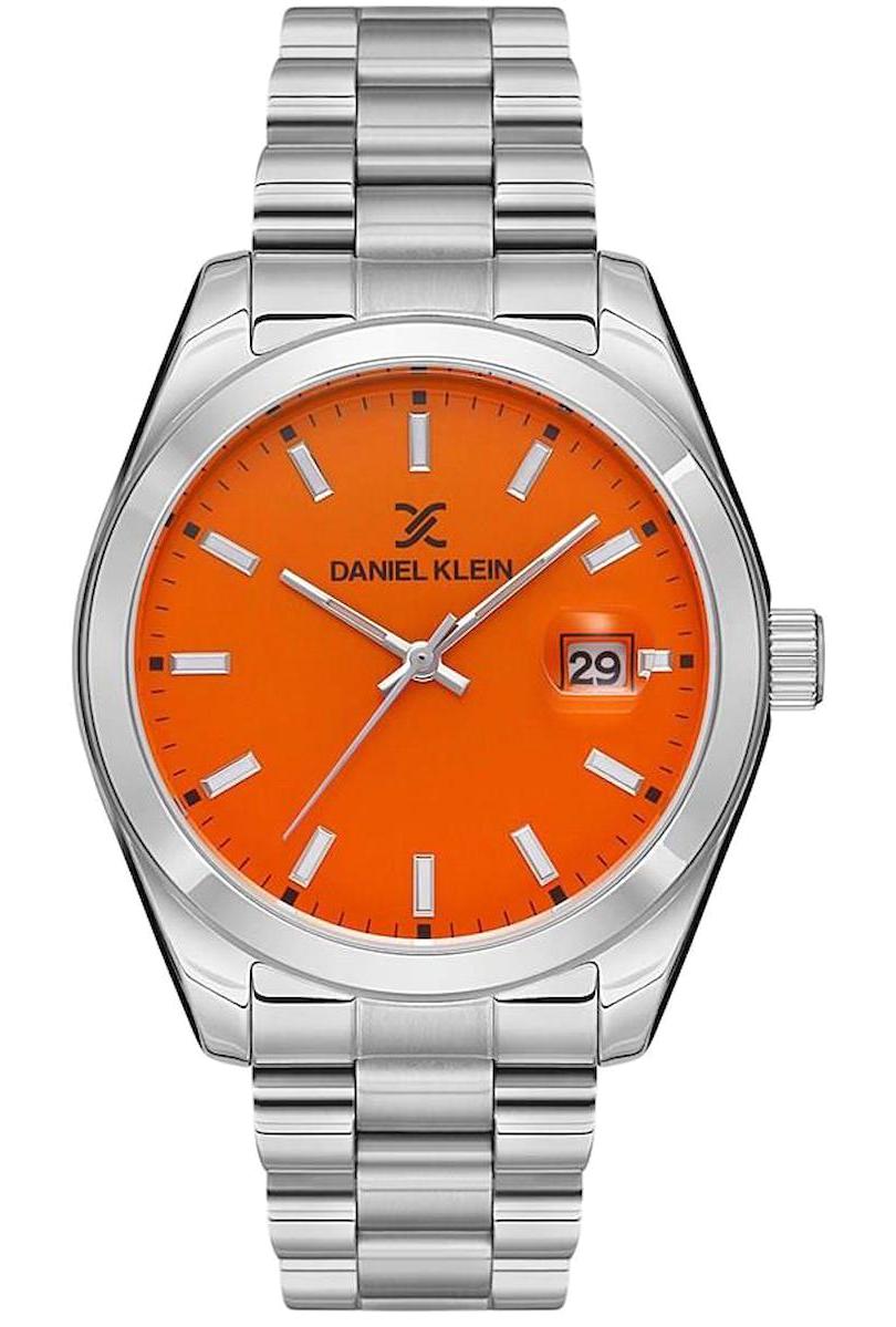 Daniel Klein DKE.1.10455.8 Takvimli 42 mm Çelik Kordon Analog Kol Saati