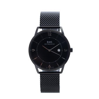 Romanson GR.1.AG1294.05 Takvimli 41 mm Siyah Hasır Kordon Analog Erkek Kol Saati