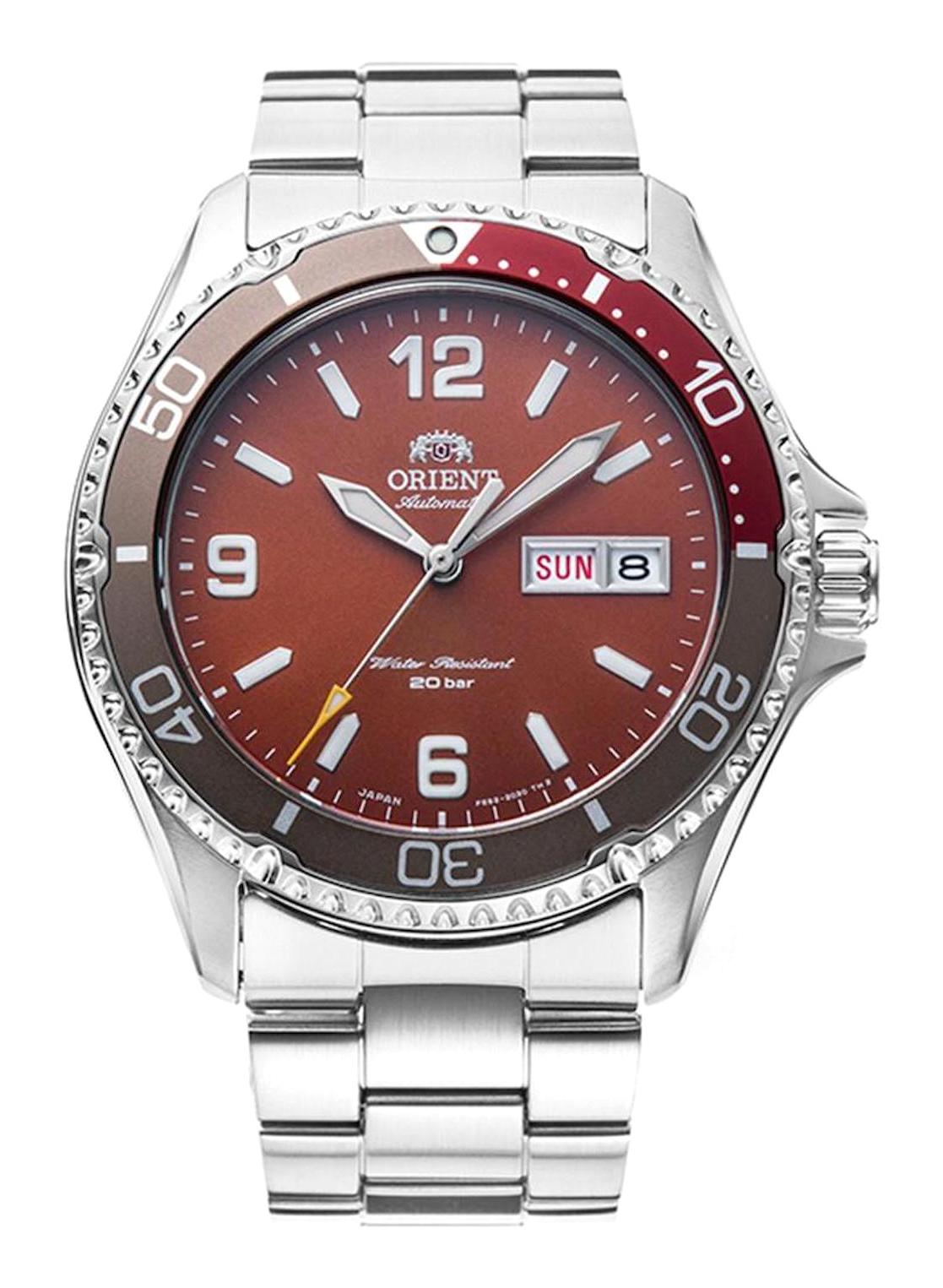 Orient RA-AA0820R19B Takvimli 42 mm Çelik Kordon Analog Kol Saati