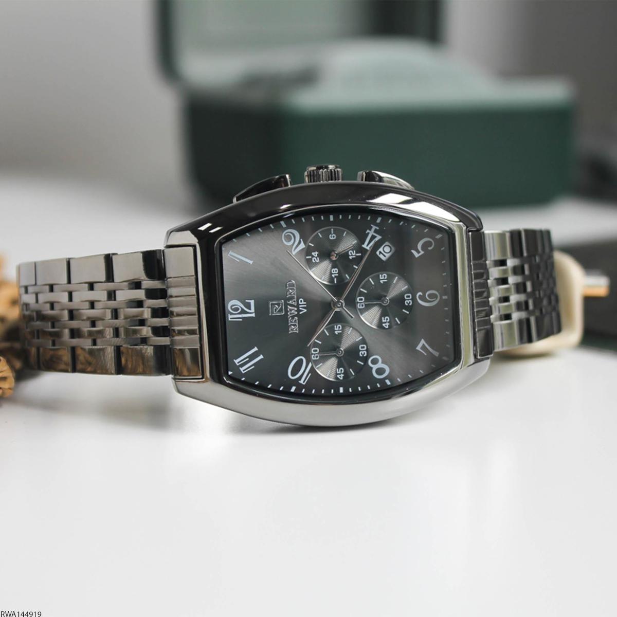 Reward RWA144919 Takvimli 40 mm Çelik Kordon Analog Erkek Kol Saati