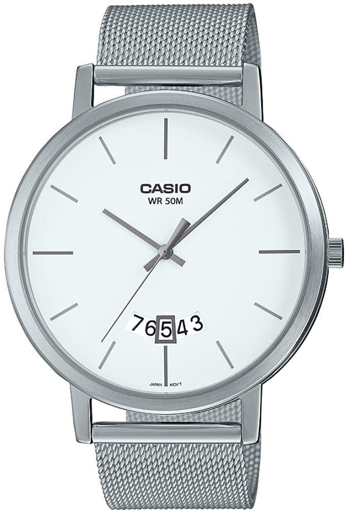 Casio MTP-B100M-7E Takvimli 43 mm Çelik Kordon Analog Kol Saati