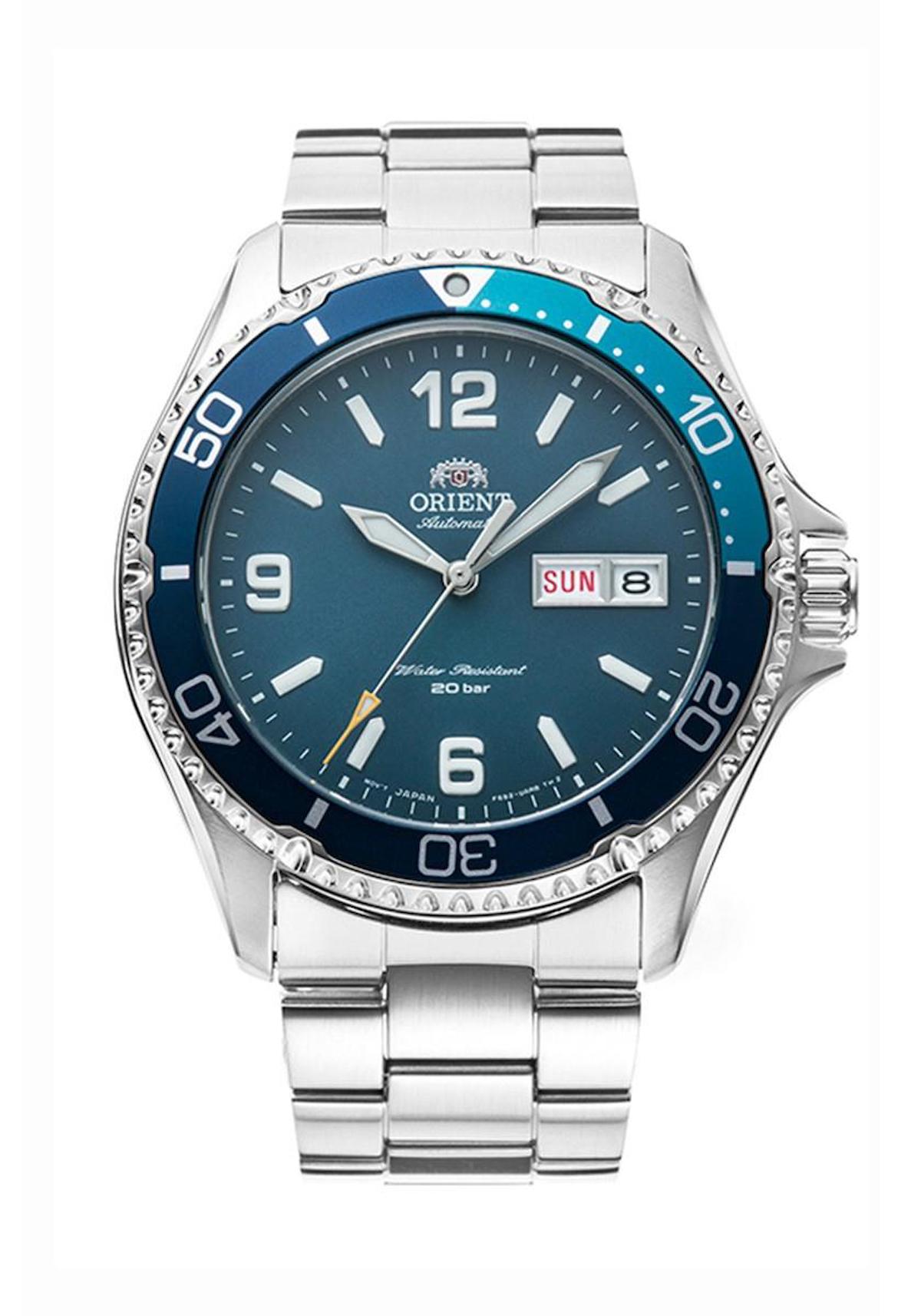 Orient RA-AA0818L19B Takvimli 42 mm Çelik Kordon Analog Kol Saati