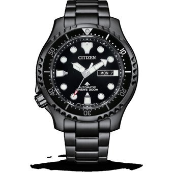 Citizen NY0145-86EE Takvimli Siyah Silikon Kordon Analog Erkek Kol Saati