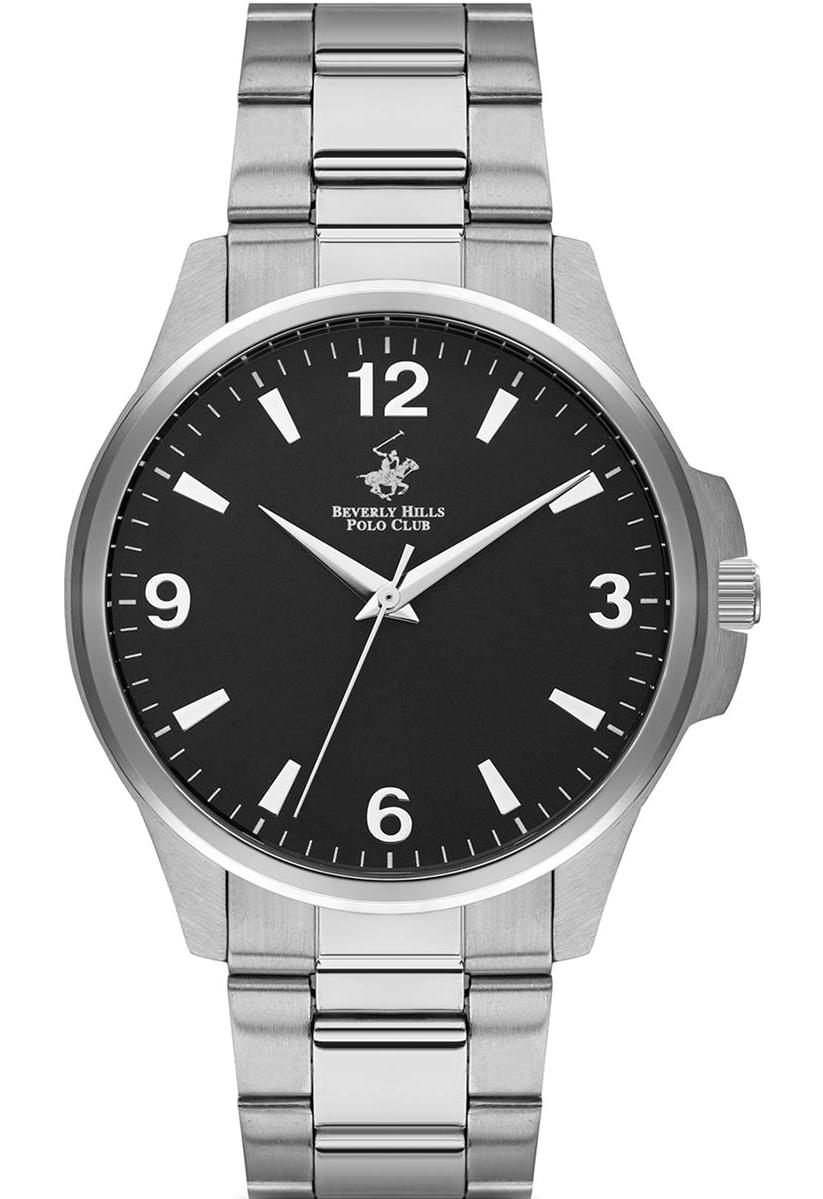 Beverly Hills Polo Club BH30002BE 42 mm Çelik Kordon Analog Erkek Kol Saati