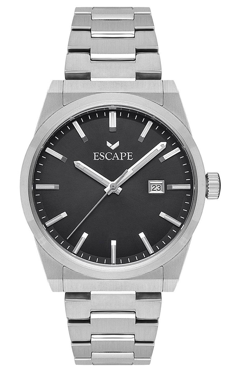 Escape ESCP103403 Takvimli 40 mm Çelik Kordon Analog Erkek Kol Saati