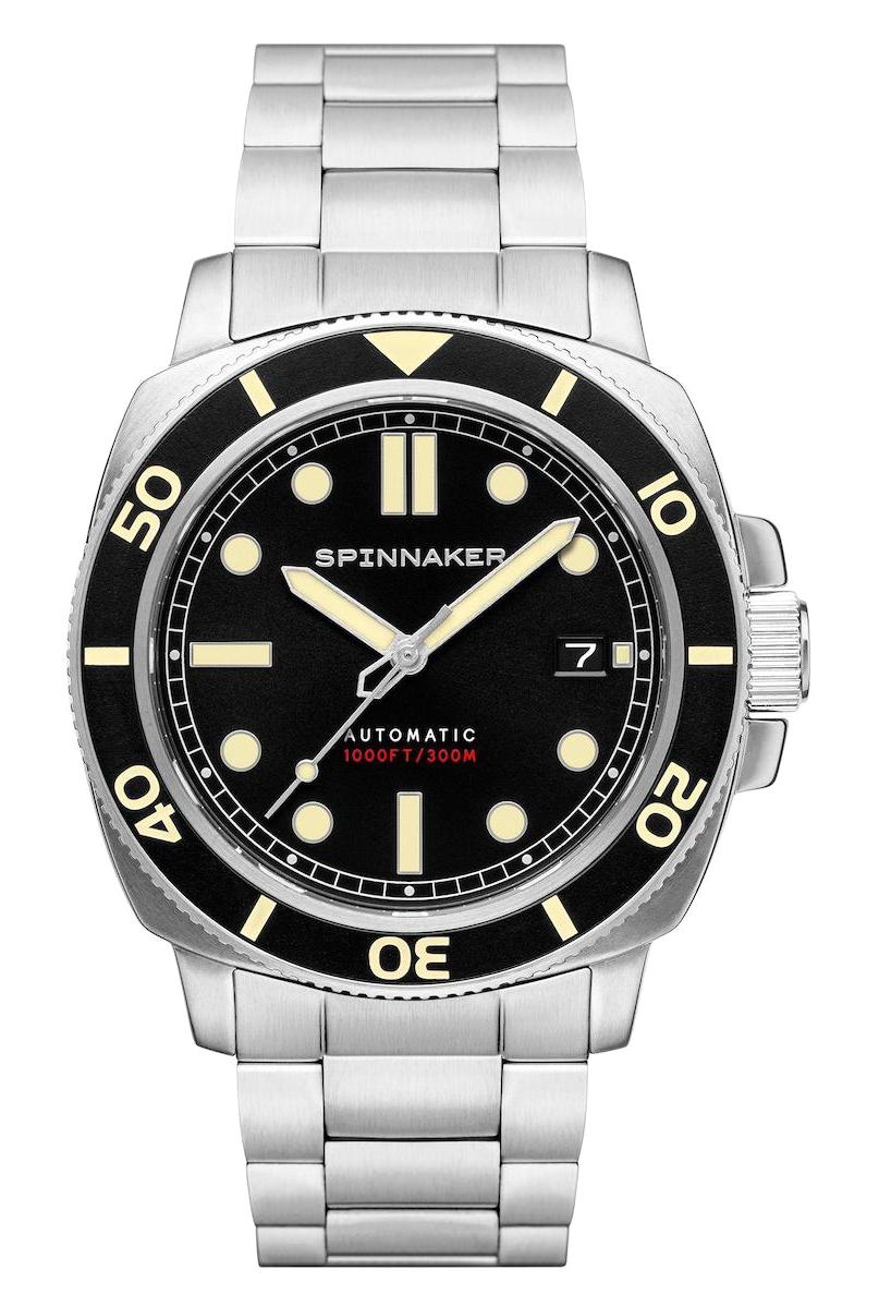 Spinnaker SP-5088-11 Takvimli 44 mm Çelik Kordon Analog Erkek Kol Saati