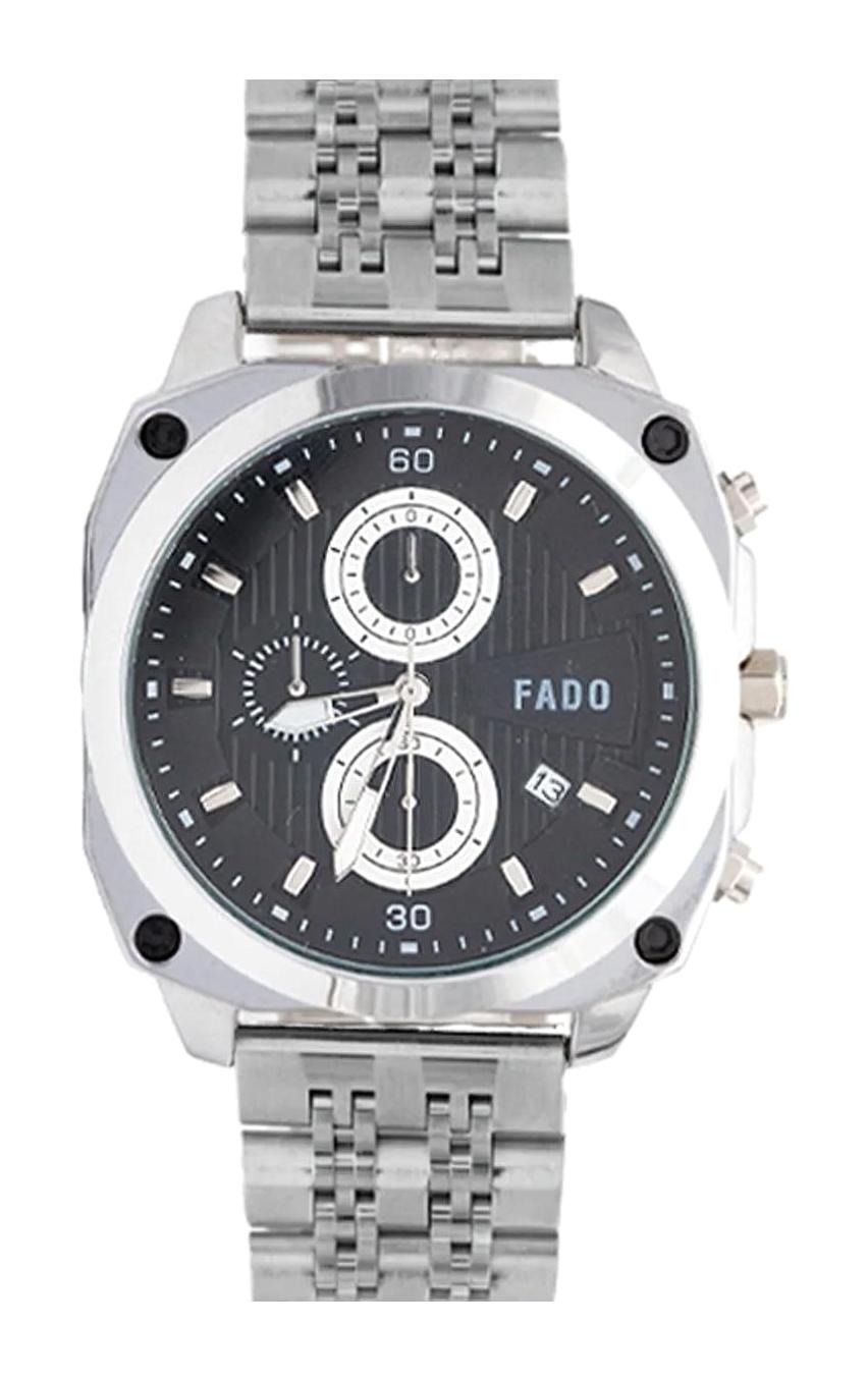 Q&Q RH 0115 Takvimli Gri Kordon Analog Kol Saati