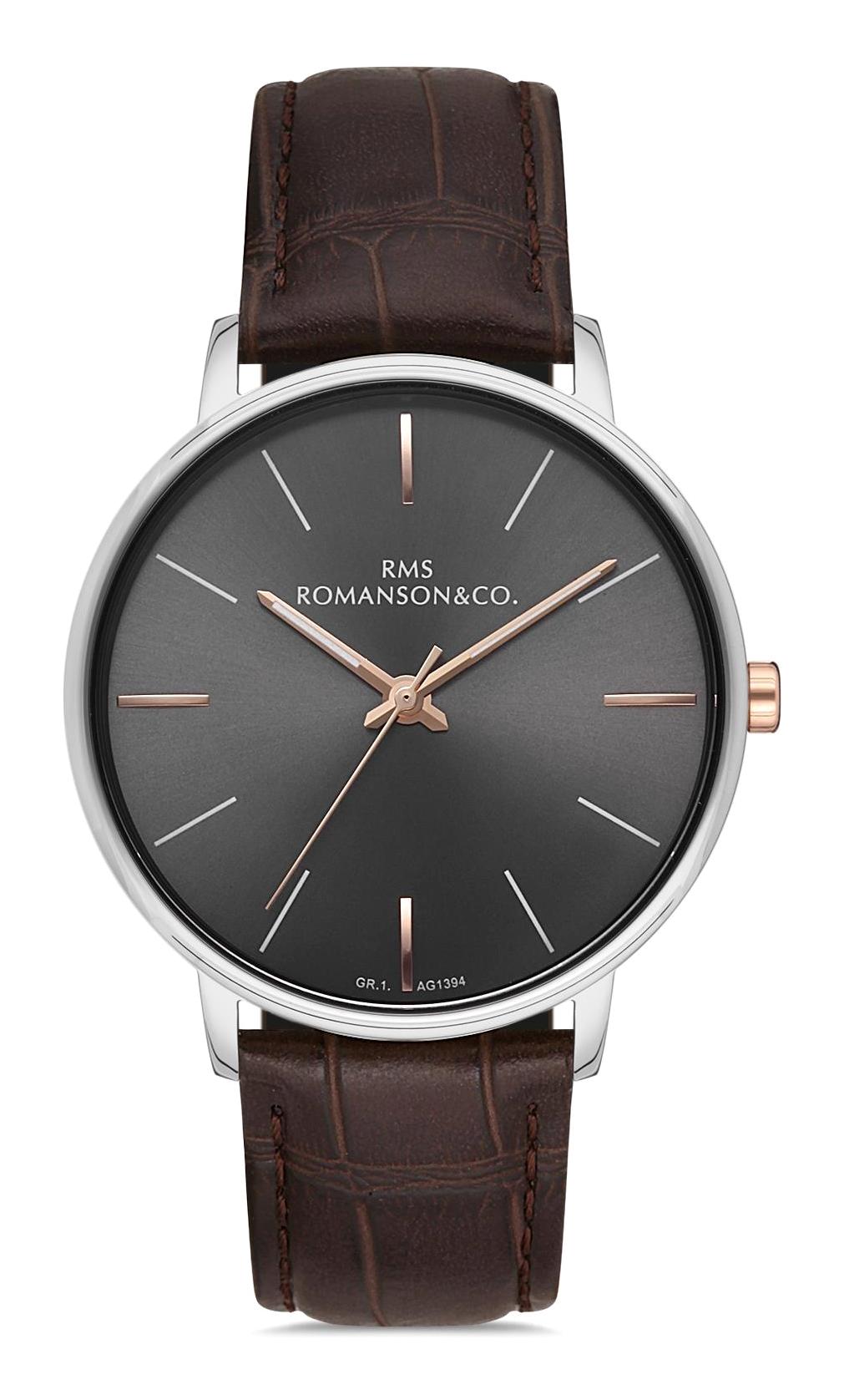 Grand Romanson GR.1.AG1394.08 42 mm Kahverengi Deri Kordon Analog Kol Saati