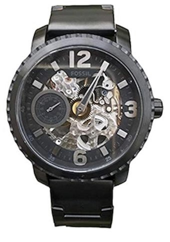 Fossil BQ2271 44 mm Siyah Çelik Kordon Analog Erkek Kol Saati