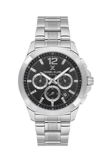 Daniel Klein DKE.1.10687-1 Takvimli 44 mm Çelik Kordon Analog Erkek Kol Saati
