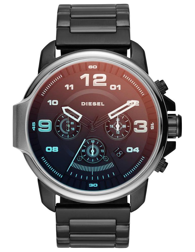 Diesel DZ4434 Takvimli 42 mm Siyah Metal Kordon Analog Erkek Kol Saati