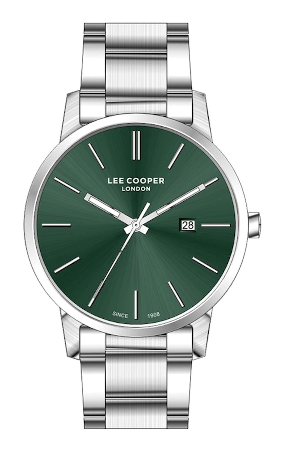Lee Cooper LC07446.370 Takvimli 45 mm Çelik Kordon Analog Erkek Kol Saati