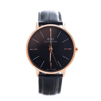 Romanson GR.1.AG1394.03 41 mm Siyah Deri Kordon Analog Erkek Kol Saati