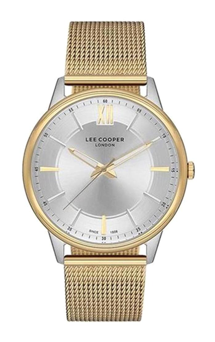 Lee Cooper LC07155.230 Altın Çelik Kordon Analog Erkek Kol Saati