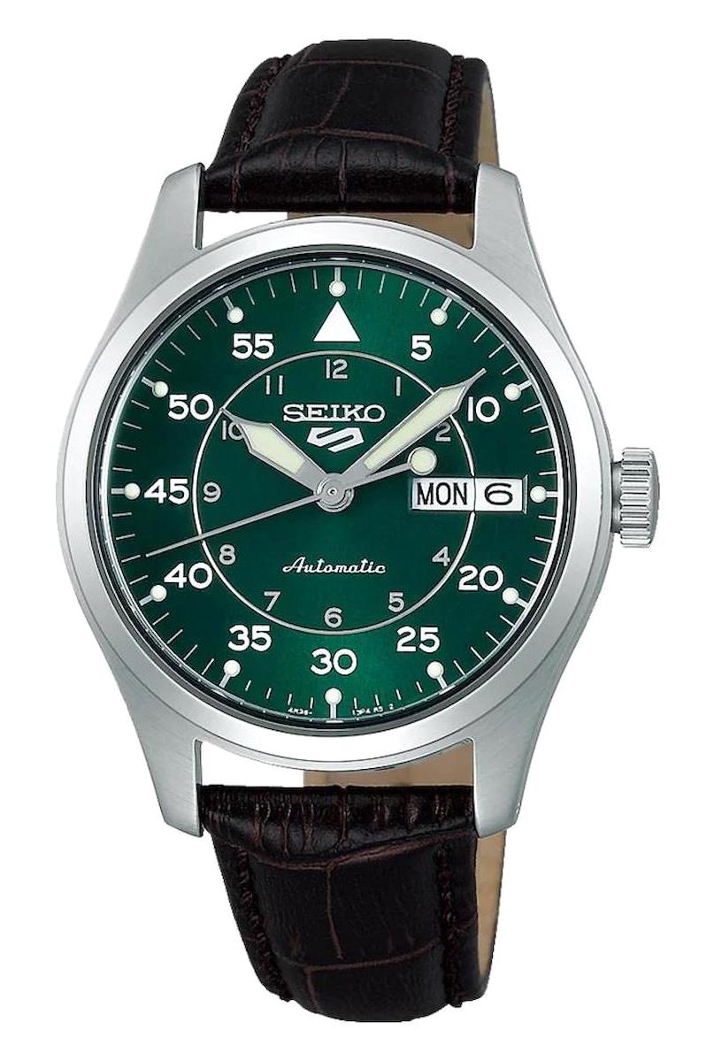 Seiko SRPJ89K Takvimli 36.4 mm Siyah Deri Kordon Analog Erkek Kol Saati