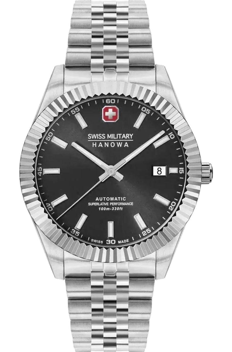 Swiss Military SMWGL0002101 Takvimli 44 mm Çelik Kordon Analog Erkek Kol Saati