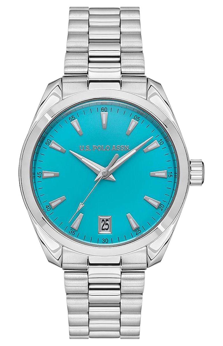 U.S. Polo Assn USPA1095-08 Takvimli 41 mm Çelik Kordon Analog Erkek Kol Saati