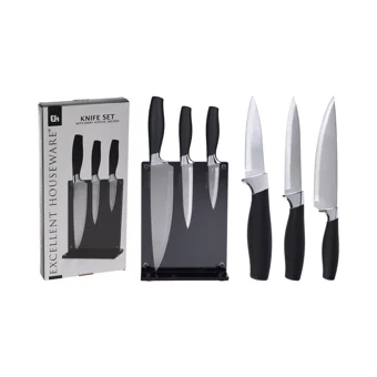 Excellent Houseware Standlı Bıçak Seti - 4 Parça
