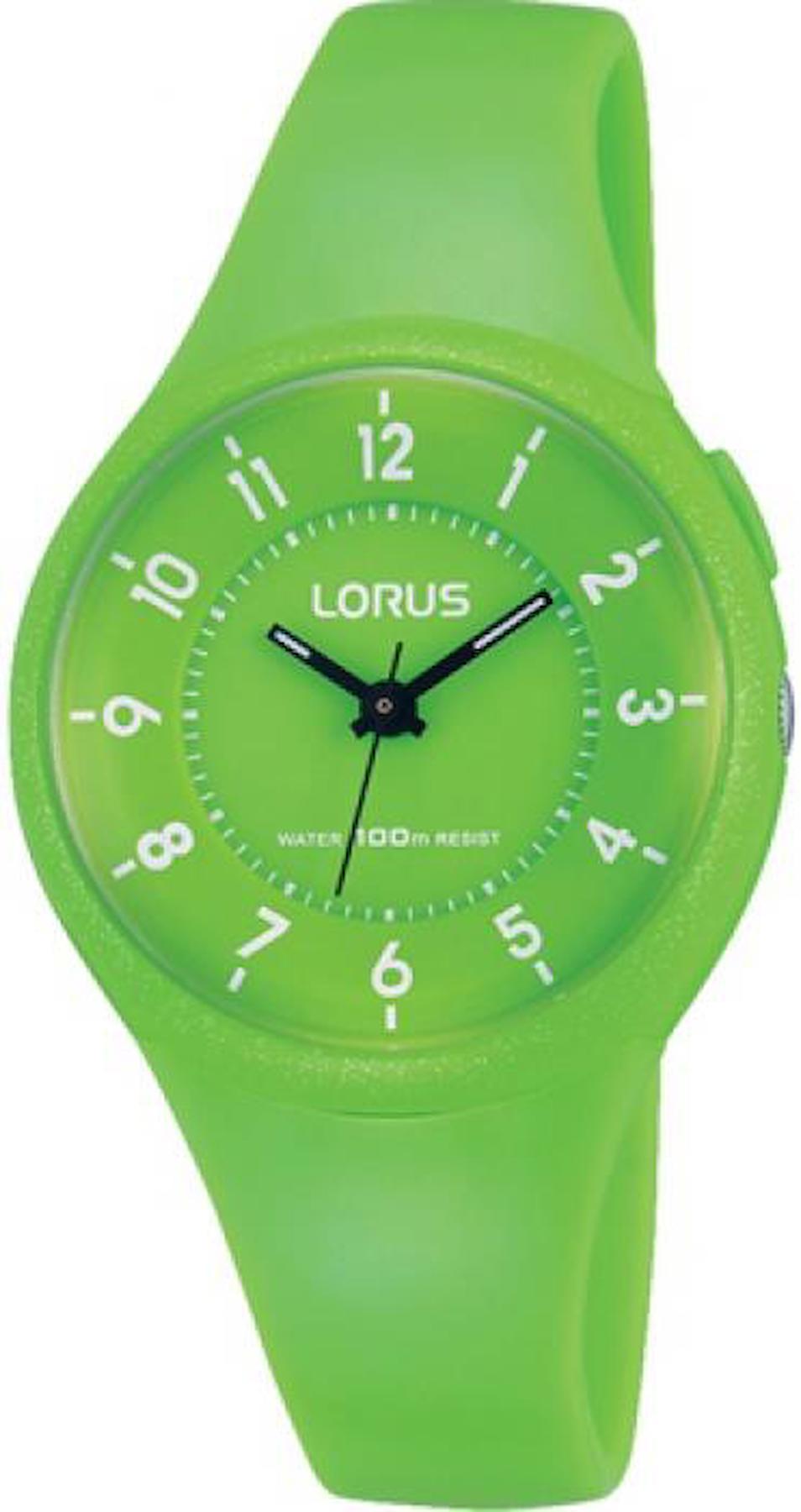 Lorus R2331JX9 Yeşil Silikon Kordon Analog Kol Saati