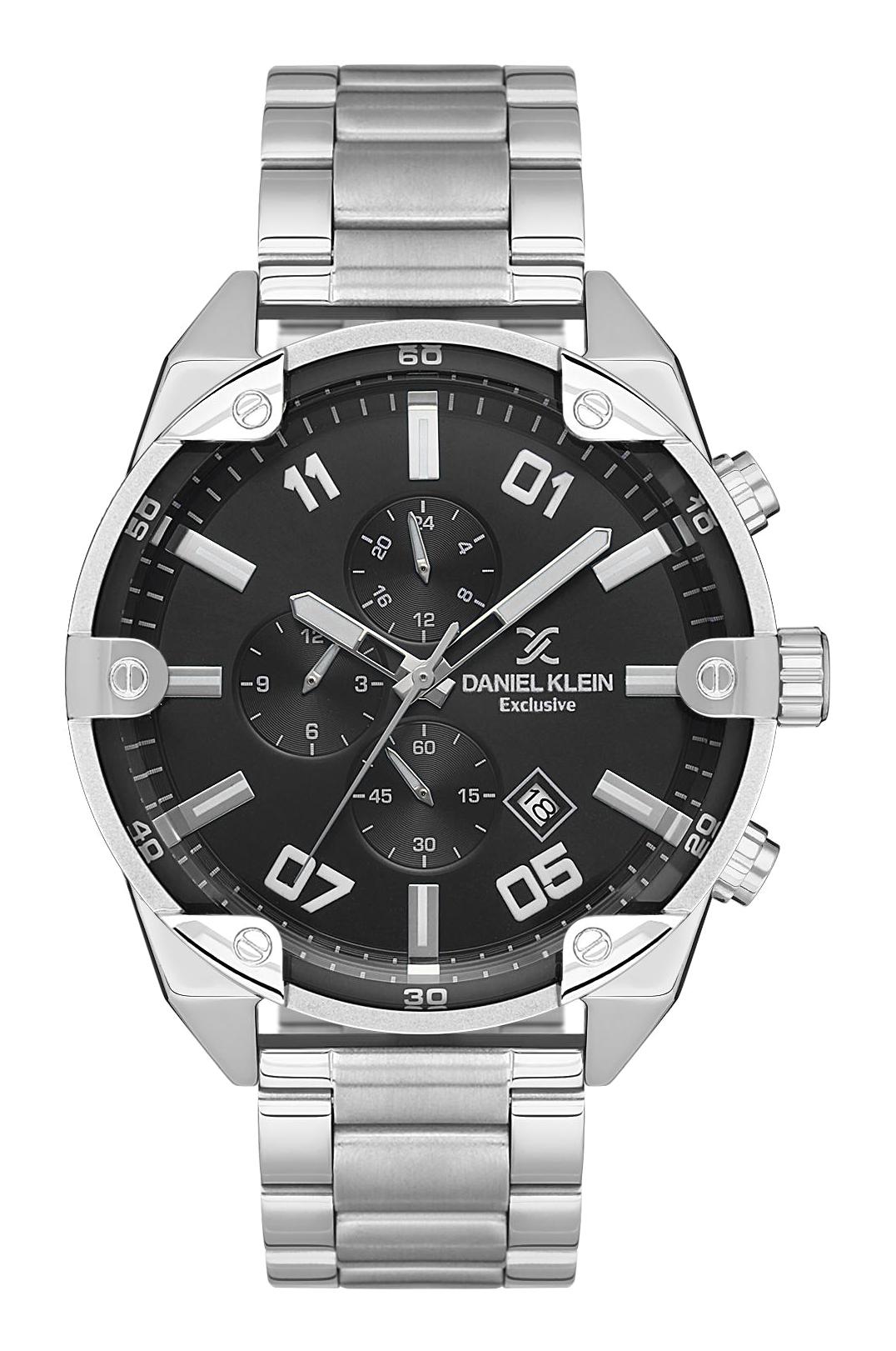 Daniel Klein DKE.1.10531.1 Takvimli Metal Kordon Analog Erkek Kol Saati