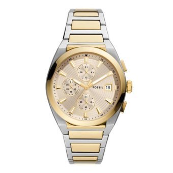 Fossil FS5796 Takvimli 42 mm Altın-Çelik Kordon Analog Erkek Kol Saati