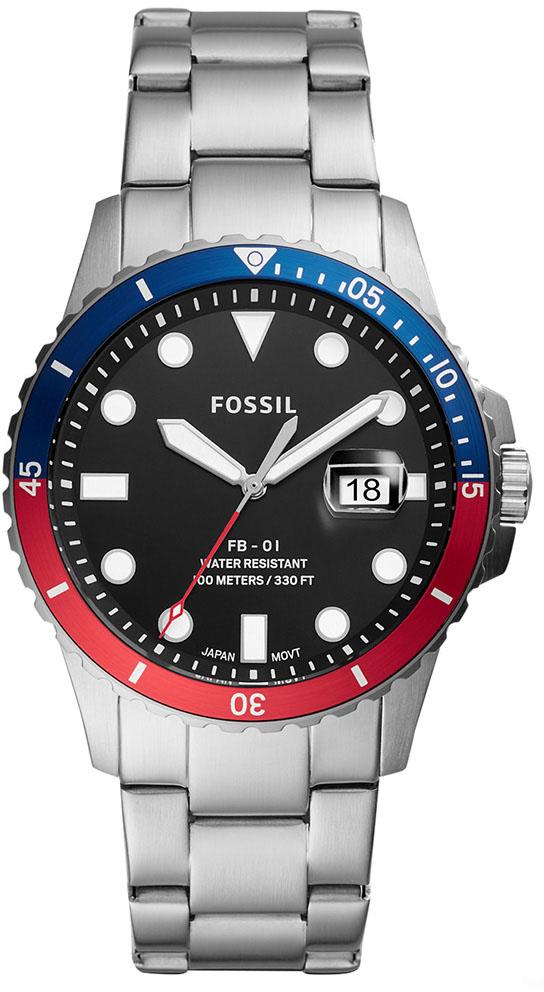 Fossil FS5657 Takvimli 42 mm Çelik Kordon Analog Erkek Kol Saati