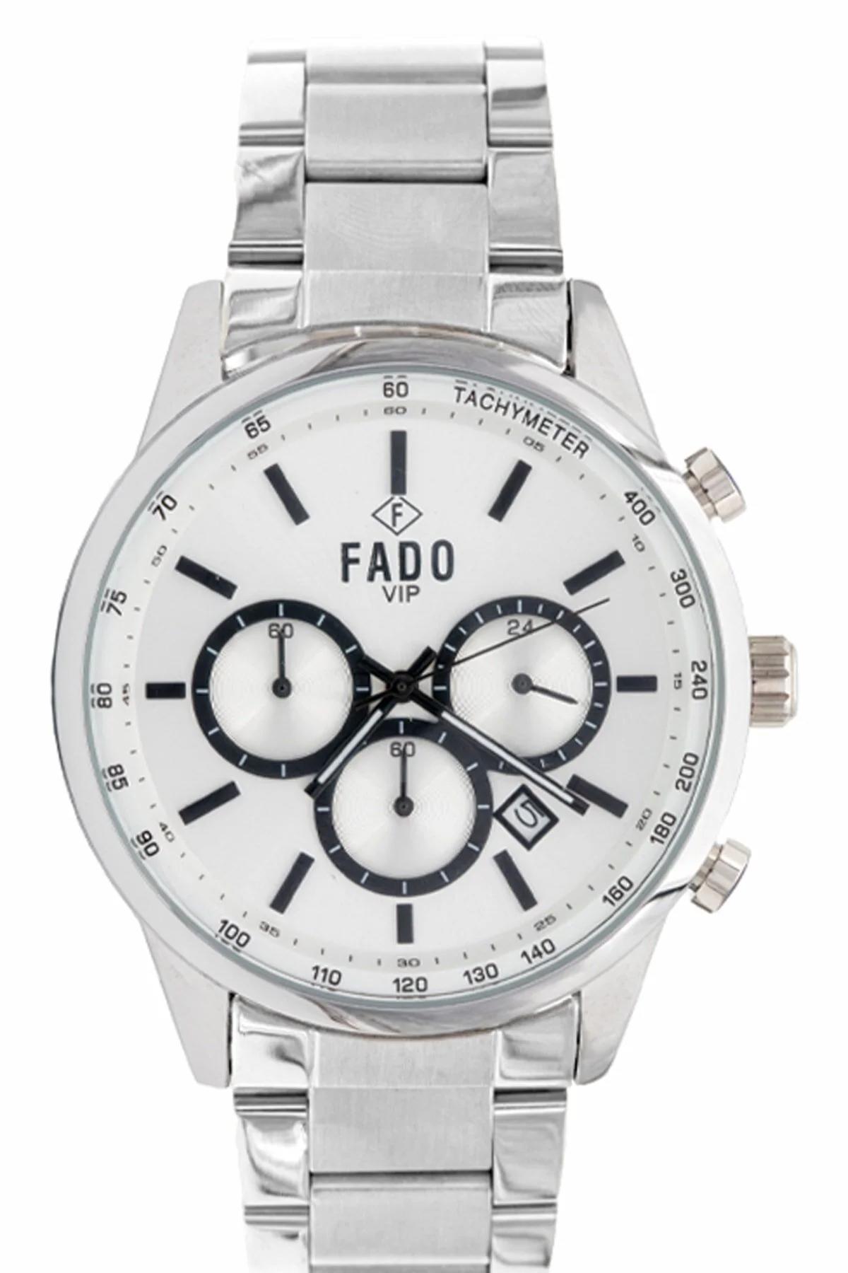 Q&Q RH 0066 Takvimli Metal Kordon Analog Kol Saati