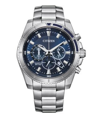 Citizen AN8201-57L Takvimli Çelik Kordon Analog Erkek Kol Saati