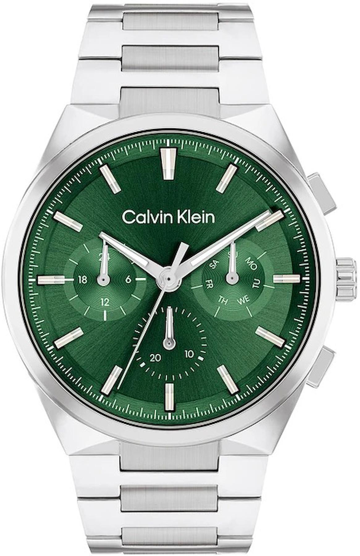 Calvin Klein CK25200441 Takvimli 44 mm Çelik Kordon Analog Erkek Kol Saati