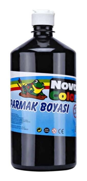 Nova Color Nc-319 1 lt Tekli Siyah Parmak Boyası