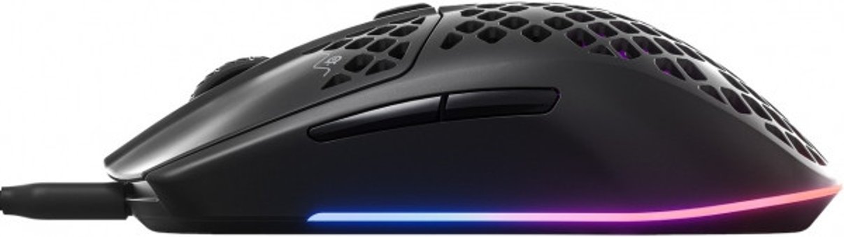 Steelseries Aerox 3 RGB Makrolu Kablolu Siyah Gaming Mouse
