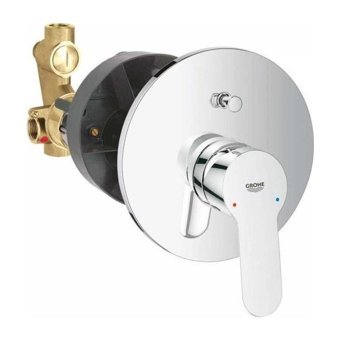 Grohe Bauedge 29079000 Krom Tekli Aç Kapa Ankastre Solo Banyo Bataryası Gri