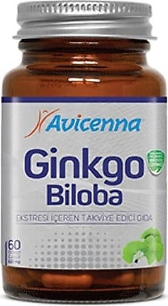Avicenna Ginkgo Biloba Gingko Biloba Yetişkin Vitamin 60 Kapsül